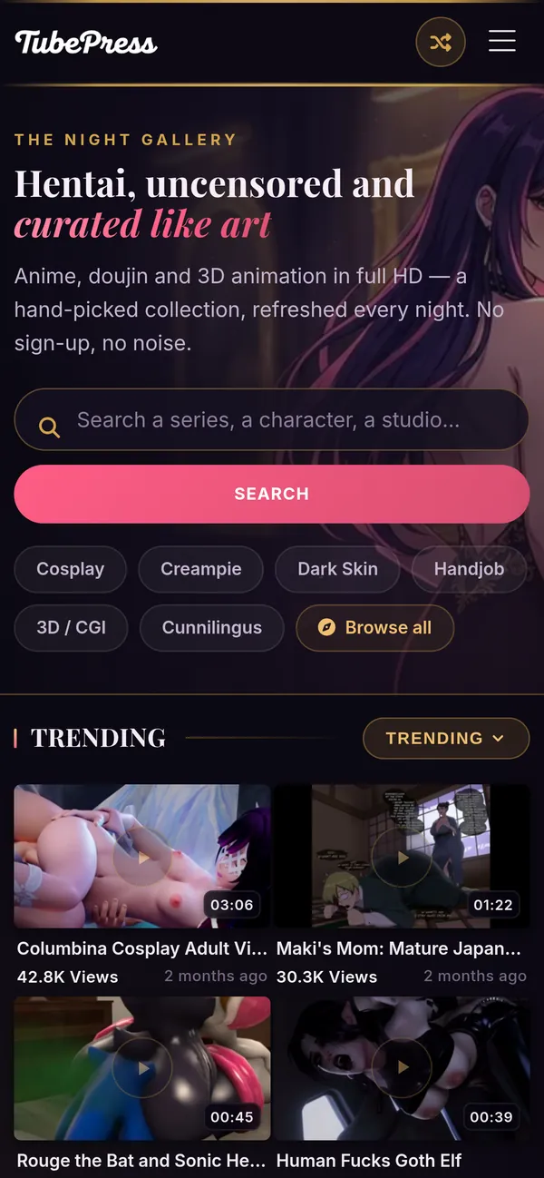 Hentai — Op mobiel